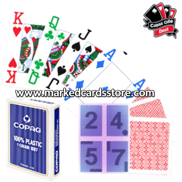 Copag 4 Color Jumbo Index Playing Cheating Cards