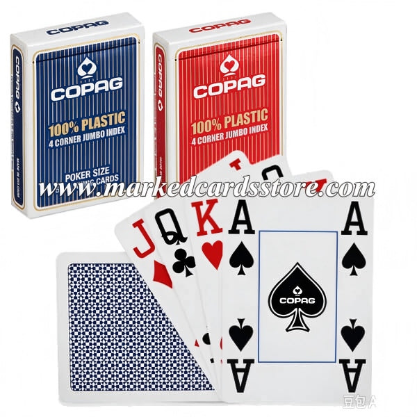 Copag 4PIP Jumbo Marked Poker Cards