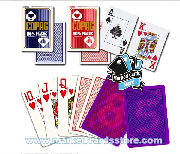 Copag Jumbo Face Marked Poker Cards with Invisible Ink