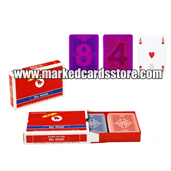 Dal Negro San Siro Cheating Playing Cards for Spy Lens