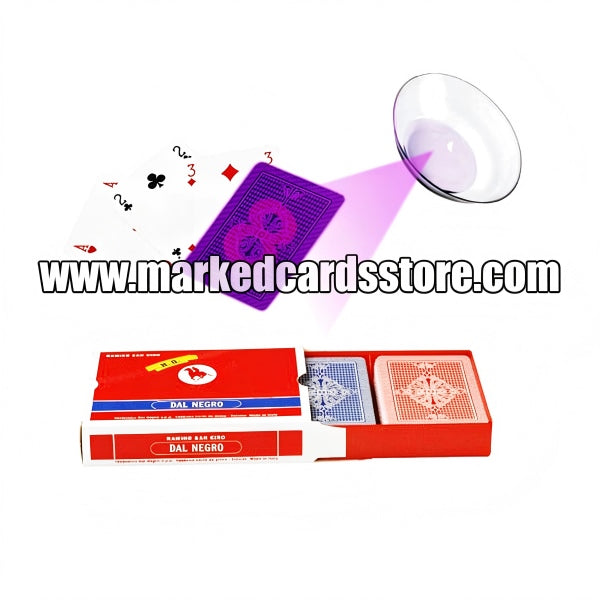 Dal Negro San Siro Cheating Playing Cards for Spy Lens