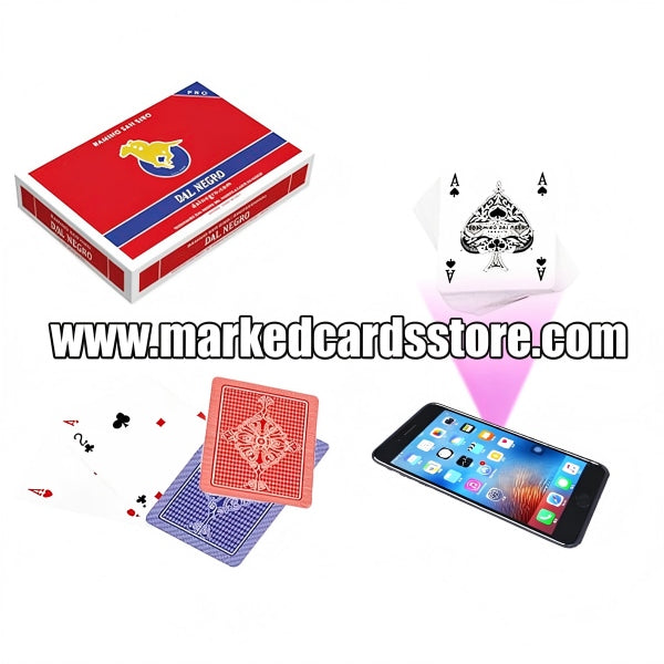 Dal Negro San Siro Cheating Playing Cards for Spy Lens