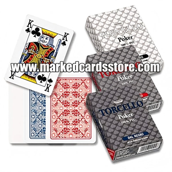 Italian Dal Negro Torcello Maked Plastic Playing Cards