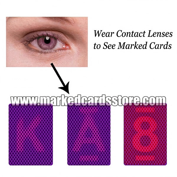 Popular Marked Playing Cards Contact Lenses
