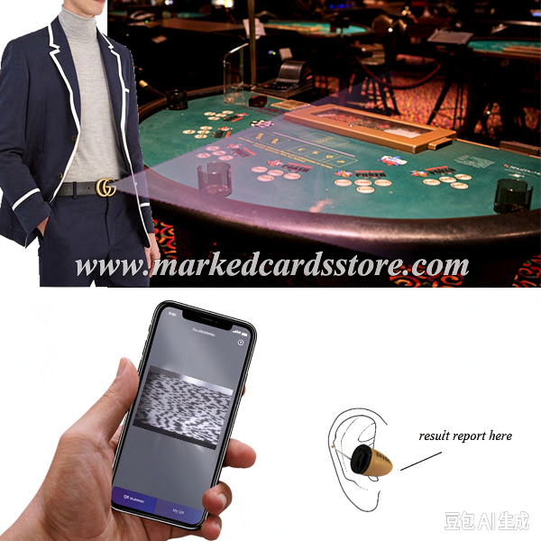 Leather Belt Poker Scanner Camera