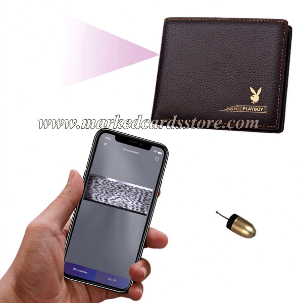 Stylish Wallet Poker Camera Lens for Barcode Cards