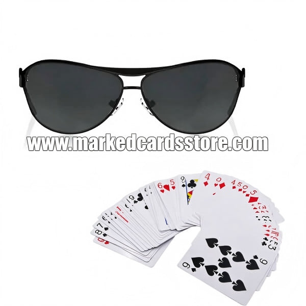 Stylish Poker Cheating Glasses for Gambling
