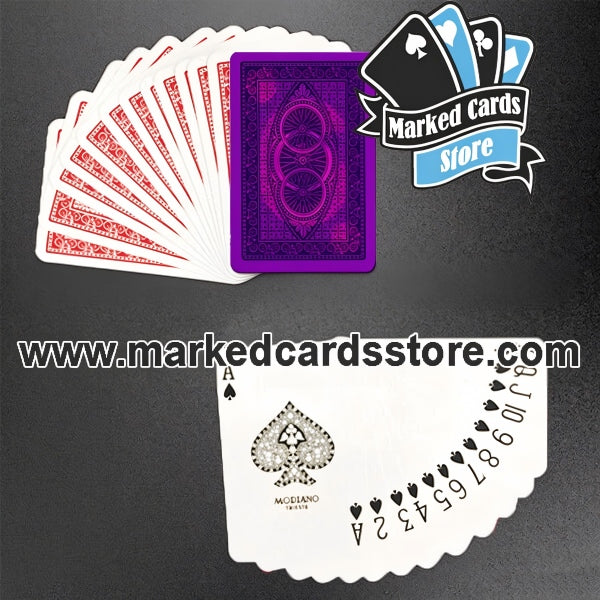Modiano Bike Trophy 100% Plastic Jumbo Index Marked Playing Cards