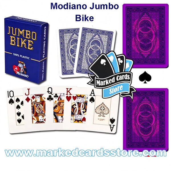 Modiano Jumbo Bike Invisible Playing Cards Supplier for Lenses