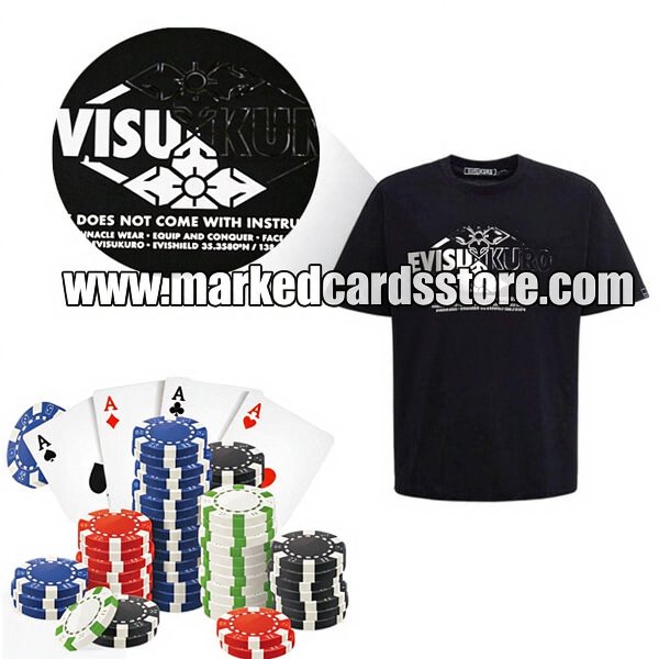 Accurate T-shirt Poker Scanning Camera for Security Cheating