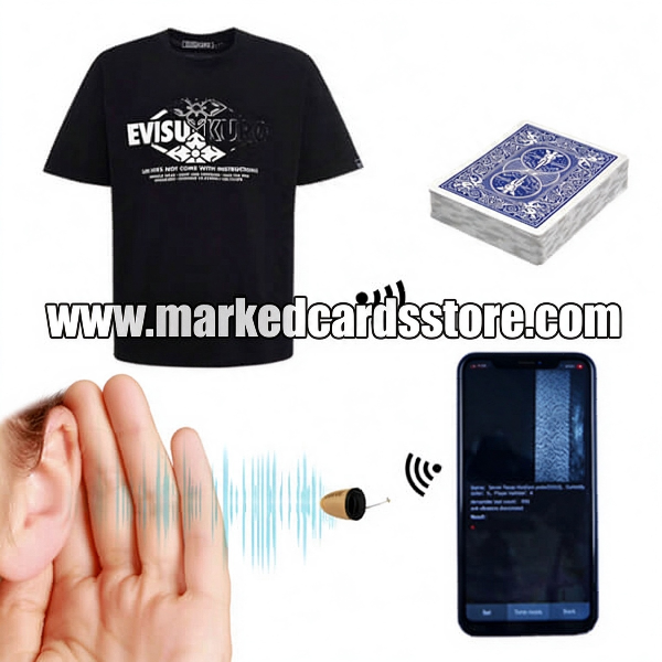 Accurate T-shirt Poker Scanning Camera for Security Cheating