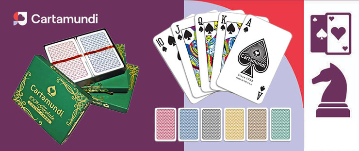 Cartamundi 100% Acetate Casino Playing Cards