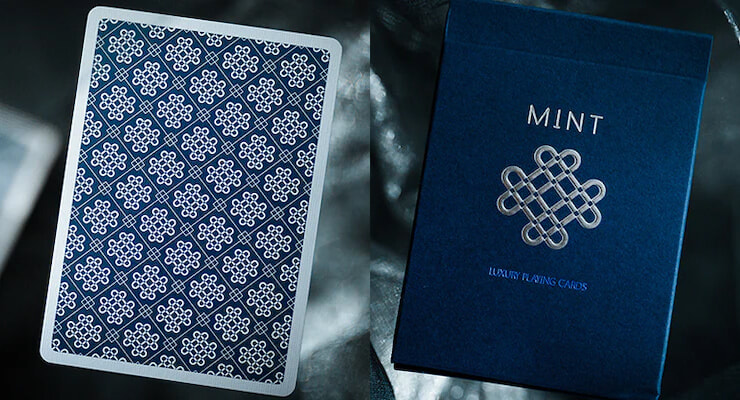 Mint 2 Blueberry Marked Playing Cards