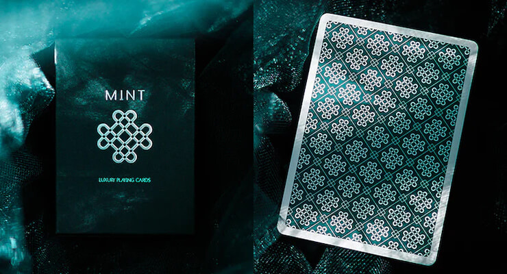 Mint 2 Cucumber Marked Playing Cards
