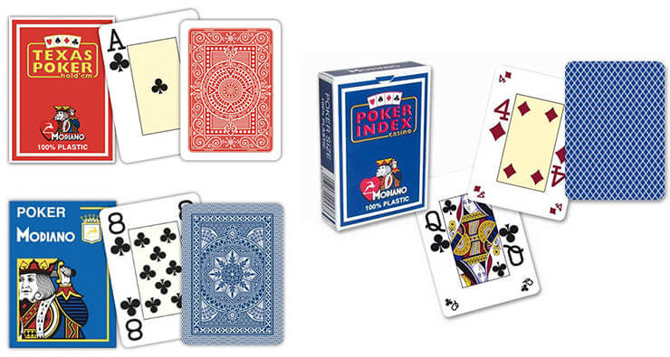 Modiano Plastic Poker Cards