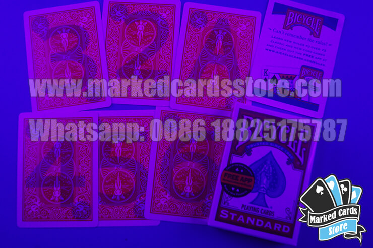 Marked Red Bicycle Standard Cards